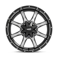 MO970 17X9 5X5.5/150 G-BLK MACH 12MM