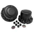 BLACK HUB COVER KIT ABS BLK REAR 10