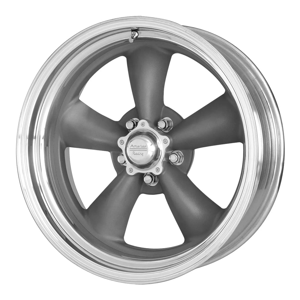 AMERICAN RACING VINTAGE VNCL215 15X7 5X5.0 M-GRY MACH-LP -6MM - VN2155773US