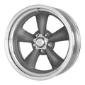 AMERICAN RACING VINTAGE VNCL215 15X7 5X5.0 M-GRY MACH-LP -6MM - VN2155773US