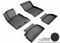 3D MAXpider 2012-2016 Hyundai Genesis Kagu 1st & 2nd Row Floormats - Black
