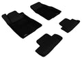 3D MAXpider 2005-2009 Ford Mustang Kagu 1st & 2nd Row Floormats - Black