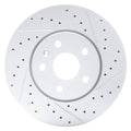 DFC 10-25 Buick Allure Front Right Drilled & Slotted Geoperformance Rotor