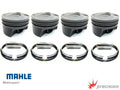 Mahle MS Piston Set Ford 2.0L EcoBoost 87.5mm Bore 83mm Stroke 156mm Rod -7cc 9.3 CR Single