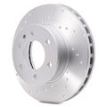 DFC 19-22 BMW X5 Left Rear GeoSPEC Coated Rotor - Dimpled