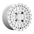 Wheel Pros Black Rhino Hard Alloys - UTV PARKER UTV 14X7 4X110 36 80 SLV MIR 1470PKR364110S82