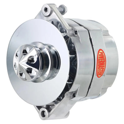 ALT GM 12SI POLISH 100A 1V PULLEY & BAFFLE 1 OR 3 WIRE