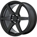 CS6 16X7 4X100.00/4X114.30 SATIN BL