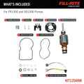 MOTOR KIT FOR 1200 SERIES PUMPS. C