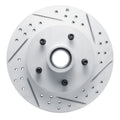 DFC 83-97 Ford Ranger (USA/Canada) Front Right Drilled & Slotted Geoperformance Rotor