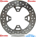 Brembo OE 13-17 Triumph Daytona 675CC/15-16 Street Triple RX 675CC 220x5mm Brake Disc - Rear Fixed