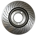 DFC 04-09 Toyota Prius Front Drill/Slot Silver Rotors 4000 HybriDynamic Brake Pads w/Hardware