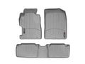 WeatherTech 06-11 Honda Civic Front and Rear Floorliners - Grey