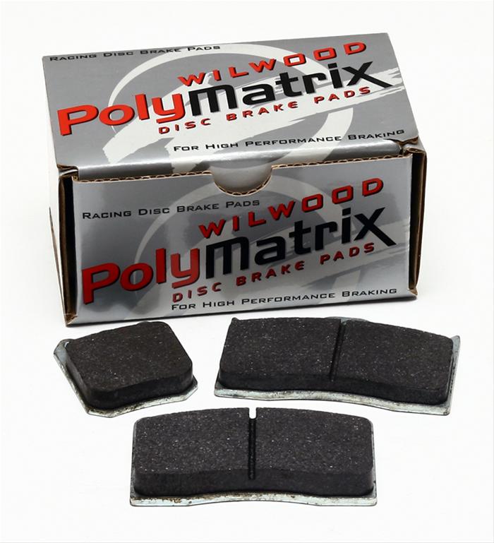 Wilwood PolyMatrix Pad Set - 7112 E Bedded DL .49in Thick Forged Dynalite