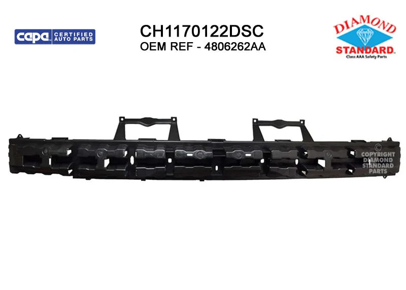 CAPA 0610 DODGE CHARGER RR ABSORBER