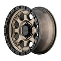AX201 16X8 5X4.5 M-BRZ BLK LIP 00MM
