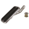 RESTOMOD CLEAR THROTTLE PEDAL PAD VERTICAL GROOVE INSERT