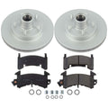 Power Stop 82-87 Buick Regal Front Z17 Evolution Geomet Coated Brake Kit