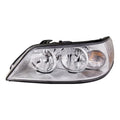 LH HEADLAMP ASSY COMPOSITE; W/O HID; TOWN CAR 0304