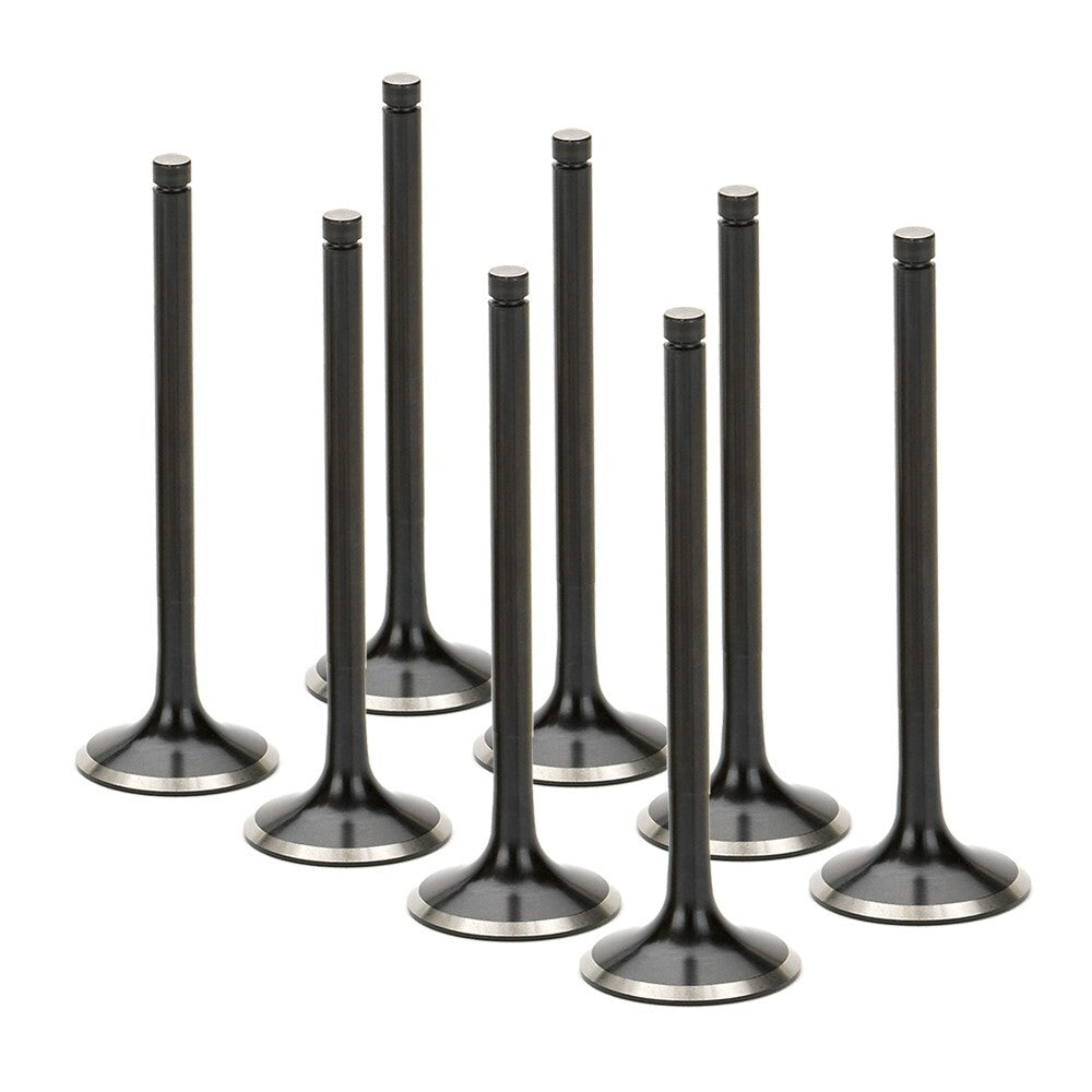 Supertech Honda K20/K24 Black Nitrided Exhaust Valve - Set of 8