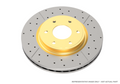 DBA 04-12 Ford Escape 3.0L 4WD Front Street Drilled & Slotted Rotor