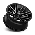M40 14X7 4X110.00 SATIN BLACK W/ TI