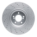 DFC 08-11 BMW 1 Series M Rear Left Drilled Hi-Carbon Alloy Geomet Coated Rotor