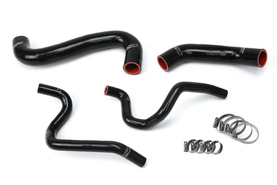 HPS Performance Black Reinforced Silicone Radiator + Heater Hose Kit for Subaru 2002 Impreza 2.5L Non Turbo Left Hand Drive