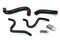 HPS Performance Black Reinforced Silicone Radiator + Heater Hose Kit for Subaru 2002 Impreza 2.5L Non Turbo Left Hand Drive