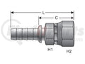 HYDRAUL. COUPLING-STAINLESS STEEL S