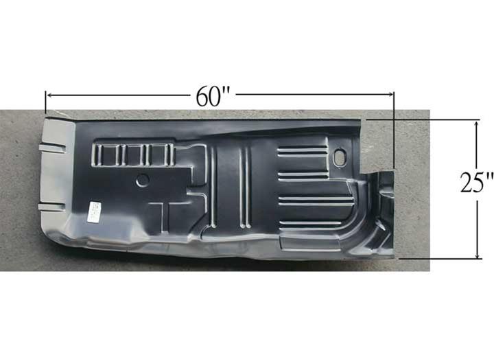 LH COMPLETE FLOOR (60 IN. X 20 IN.) MUSTANG 7173