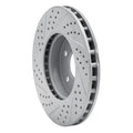 DFC 03-09 Mercedes-Benz E350 Front Right Drilled & Slotted Geoperformance Rotor