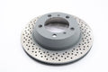 SHW 17-18 Porsche 718 Boxster 2.0L w/o Ceramic Brakes Rear Drilled MB Brake Rotor (98735240101)