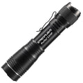PROTAC 2.0 HP RECHARGEABLE FLASHLIGHT W/ SLB50 BATTERY PACK & NYLON HOLSTER BLACK