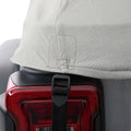 JL Cab Cover Gray W/Door Flaps 2018-2020 Jeep Wrangler JL 4 Door Smittybilt