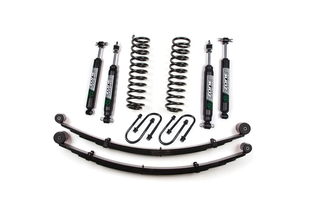 Zone Offroad XJ w/ Rear Springs - Dana 35