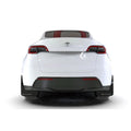 Rally Armor 20-26 Tesla Model Y, Juniper Y Black UR Mud Flap w/Blue Logo