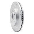 R1 04-07 Ford Freestar Front Right Drilled & Slotted Silver Brake Rotor