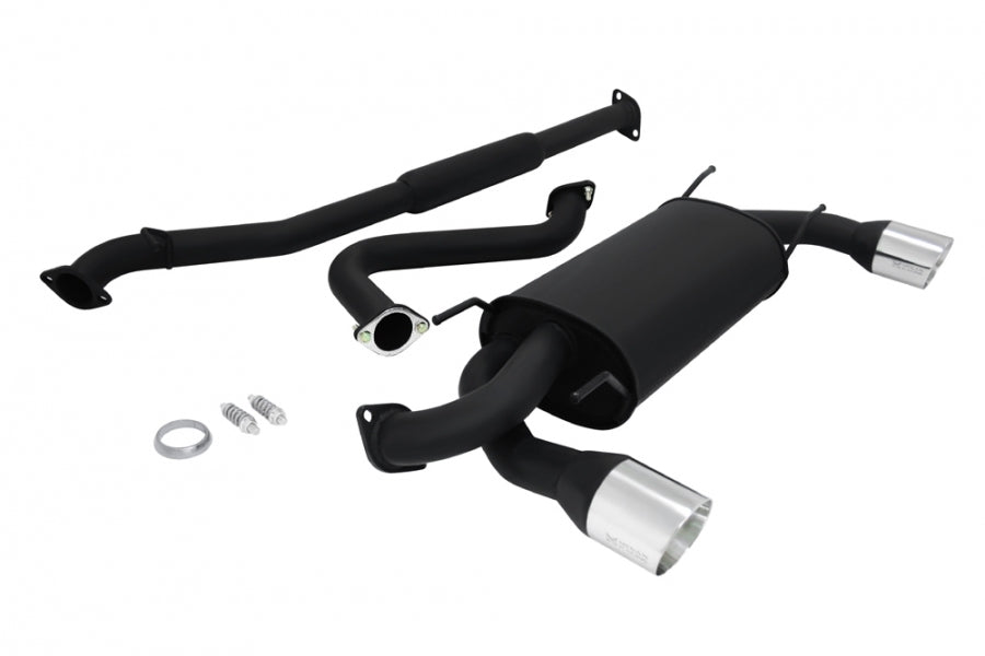Megan Cat-Back System Black Series Scion FR-S 13-16 Toyota 86 17-21 Subaru BRZ 13-21 Mid Section Pipe 58x8x6 16lbs (sold with MR-CBS-SFR12-OEB-R)