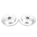 Power Stop 13-18 Cadillac ATS Rear Evolution Drilled & Slotted Rotors - Pair