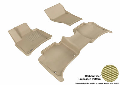 3D KAGU FLOOR MAT 2 ROW SET TAN