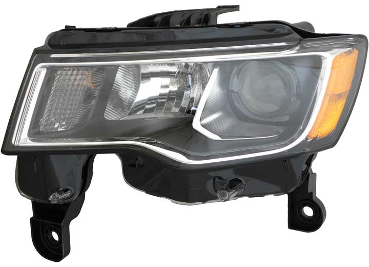 LH HEADLIGHT ASSY(STD TYPECHROME)(HALOGEN) JEEP GRAND CHEROKEE 17C