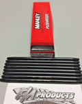 Manley Push Rod - 7/16 Dia. - 9.800 Length - 0.165 Wall - 4130 Chrome Moly - Swedged End - Set of 8
