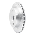 DFC 05-11 Dodge Dakota 4WD Front Right Drilled & Slotted Silver Brake Rotor