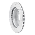 DFC 05-11 Dodge Dakota 4WD Front Right Drilled & Slotted Silver Brake Rotor