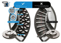 DBA 06-12 Audi S3 8P 2.0T / 13+ Volkswagen Golf R Mk7 2.0T Rear Slotted Street Series Rotor