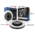 DBA 14-20 Volkswagen Jetta (w/288 Front Rotor) Front Slotted Street Series Rotor