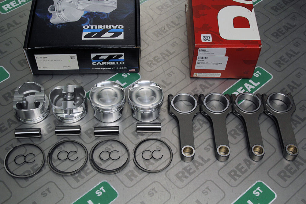 Brian Crower Connecting Rods - Nissan SR20DET - 5.366in - Sportsman w/ARP2000 Fasteners