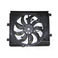 RADIATOR COOLING FAN ASSY MOTOR/BLADE/SHROUD ASSY; W/O CONTROL MODULES NISSAN JUKE 20112013