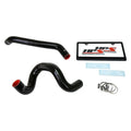 HPS Performance Black Reinforced Silicone Radiator Hose Kit Coolant for Jeep 07-11 Wrangler JK 3.8L V6